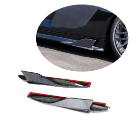 Бічні спідниці спліттери (Карбон) для Ауди R8 2015- рр