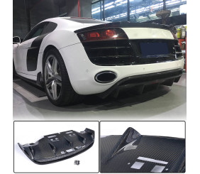 Дифузор заднього бампера (Карбон) для Ауди R8 2006-2015 рр