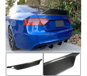 Спойлер V3 (для Coupe, Карбон) для Ауди A5 2007-2015 рр