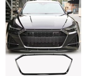 Обведення решітки радіатора (для RS6, Карбон) для Ауди A6 C8 2018- рр