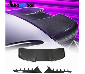 Спойлер V1 (для SW, 3 шт, Карбон) для Ауди A6 C8 2018- рр