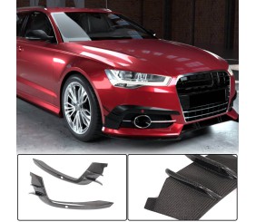 Накладки на протитуманні фари Карбон (для S-Line 2014-2018) для Ауди A6 C7 рр