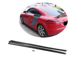 Бокові пороги V1 (Карбон) для Ауди ТТ 2006-2014 рр