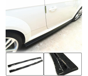Бокові пороги (для Base, Карбон) для Ауди ТТ 2014-2023 рр