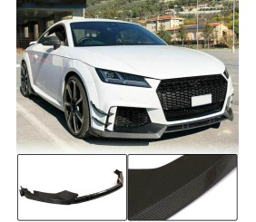Накладка на передній бампер Lip (для RS, 2016-2019, Карбон) для Ауди ТТ рр