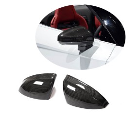 Накладки на дзеркала (Карбон) для Ауди ТТ 2014-2023 рр