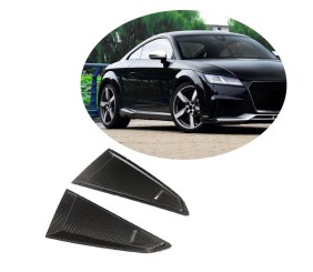 Накладки на задні повітрозабірники (2014-2019, Карбон) для Ауди ТТ рр