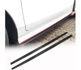 Бокові пороги V2 (Карбон) для Ауди ТТ 2006-2014 рр