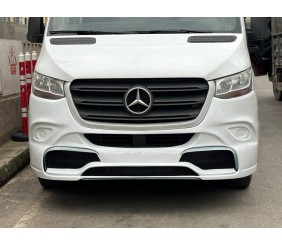 Накладка на передній бампер V2 (під фарбування) для Mercedes Sprinter W907/W910 2018- рр