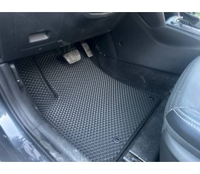 Килимки EVA (Бензин, Чорний) для Hyundai Kona 2017-2023 рр