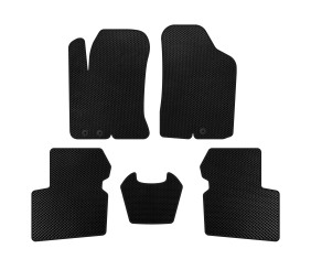 Килимки EVA (SD, Чорний) для Kia Cerato 2 2010-2013 рр