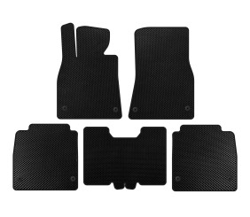 Килимки EVA (2007-2010, SD, Довга база, Чорний) для Lexus LS рр