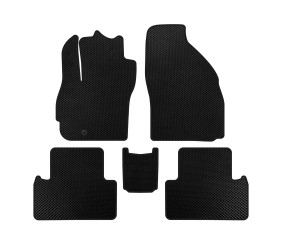 Килимки EVA (2 ряди, 7-ми місний, Чорний) для Mazda 5 2005-2009 рр