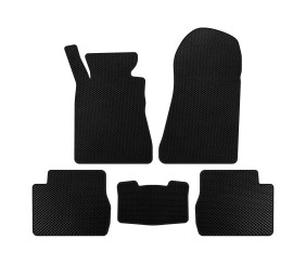 Килимки EVA (SD, Чорний) для Mercedes W201 (190) 1982-1993 рр