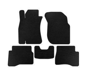 Килимки EVA (SD, Чорний) для Nissan Almera N16 2000-2006 рр