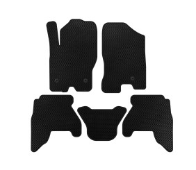 Килимки EVA (2 ряди, Чорний) для Nissan Pathfinder R51 2005-2014 рр