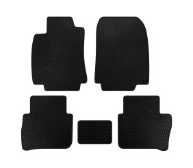 Килимки EVA (HB, Чорний) для Nissan Tiida 2011-2014 рр