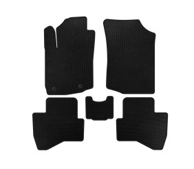Килимки EVA (HB, Чорний) для Peugeot 108 2014-2021 рр