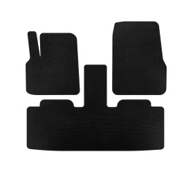 Килимки EVA (2 ряди, 7-ми місний, Чорний) для Renault Espace 2002-2014 рр