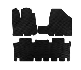 Килимки EVA (2 ряди, чорні) для Toyota Sienna 2003-2009 рр