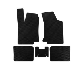 Килимки EVA (HB, 3-х дверний, Чорний) для Volkswagen Golf 3 1991-2001 рр