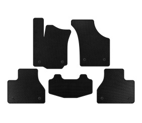 Килимки EVA (SD, Коротка база, Чорний) для Volkswagen Phaeton 2002-2016 рр