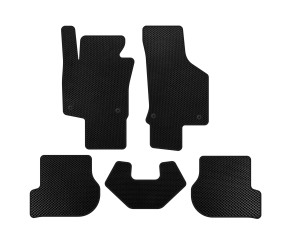 Килимки EVA (HB, 3-х дверний, Чорний) для Volkswagen Scirocco 2008-2017 рр