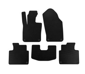 Килимки EVA (SD, Коротка база, Чорний) для Volvo S90/V90 2016- рр