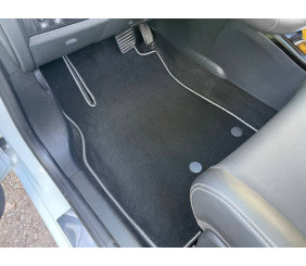 Килимки текстильні Premium (чорні) для Renault Fluence 2009-2016 рр
