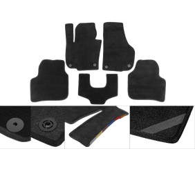 Килимки текстильні Premium (Для F30/31, чорні) для BMW 3 серія F30/F31 2012-2019 рр