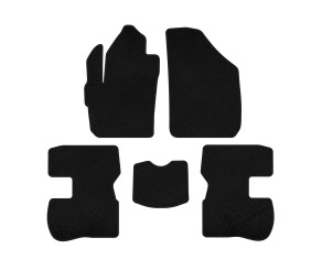 Килимки текстильні Premium (Чорний) для Chery Kimo 2007-2015 рр