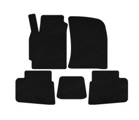 Килимки текстильні Premium (Чорний) для Chevrolet Evanda 2000-2006 рр
