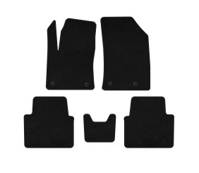 Килимки текстильні Premium (Чорний) для Citroen C-3 Aircross 2017-2024 рр