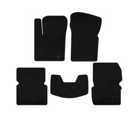 Килимки текстильні Premium (Чорний) для Dodge Avenger 2007-2014 рр