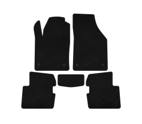 Килимки текстильні Premium (SD, Чорний) для Dodge Dart 2012-2017 рр