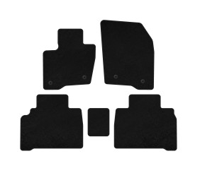 Килимки текстильні Premium (HB, Чорний) для Ford Galaxy 2015- рр