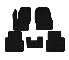 Килимки текстильні Premium (Чорний) для Ford Connect 2014-2021 рр