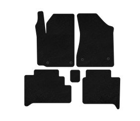 Килимки текстильні Premium (HB, Чорний) для Geely GC-5 2010-2015 рр