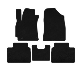 Килимки текстильні Premium (SD, Чорний) для Hyundai Elantra (CN7) 2020- рр