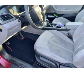 Килимки текстильні Premium (Чорний) для Hyundai Sonata LF 2014-2019 рр