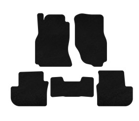 Килимки текстильні Premium (SD, Чорний) для Infiniti G35 (V35/CV35) 2003-2007 рр