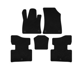 Килимки текстильні Premium (Чорний) для Infiniti QX50 2018- рр