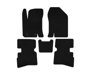 Килимки текстильні Premium (Чорний) для JAC S4 2018- рр