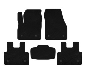 Килимки текстильні Premium (Чорний) для Jaguar E-Pace 2017-2024 рр