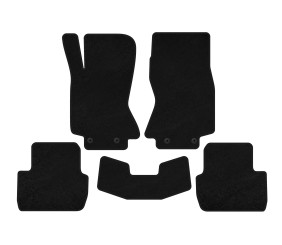 Килимки текстильні Premium (чорні) для Jaguar S-Type 1999-2008 рр