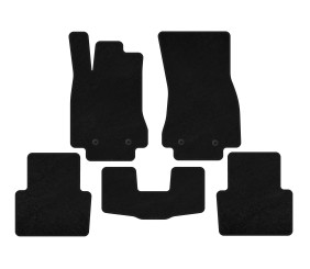 Килимки текстильні Premium (чорні) для Jaguar XF 2009-2016 рр