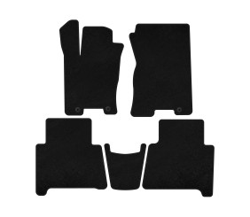 Килимки текстильні Premium (Чорний) для Kia Mohave 2008-2016 рр