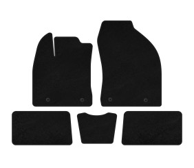 Килимки текстильні Premium (HB, Гібрид, Чорний) для Lexus CT200H 2011-2022 рр