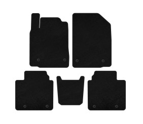 Килимки текстильні Premium (чорні) для Lexus ES 2006-2011 рр
