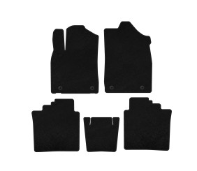 Килимки текстильні Premium (чорні) для Lexus ES 2012-2018 рр